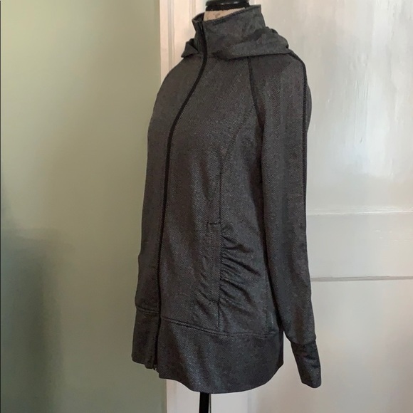 𝅺MONDETTA Long Jacquard Hooded Knit Jacket - Picture 4 of 15